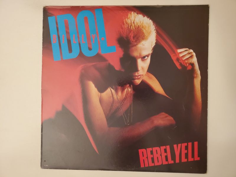 Billy Idol Rebel Yell vinyl record
